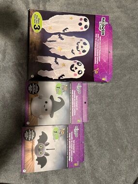 Halloween craft kids- 2 crochet and lightless lanterns